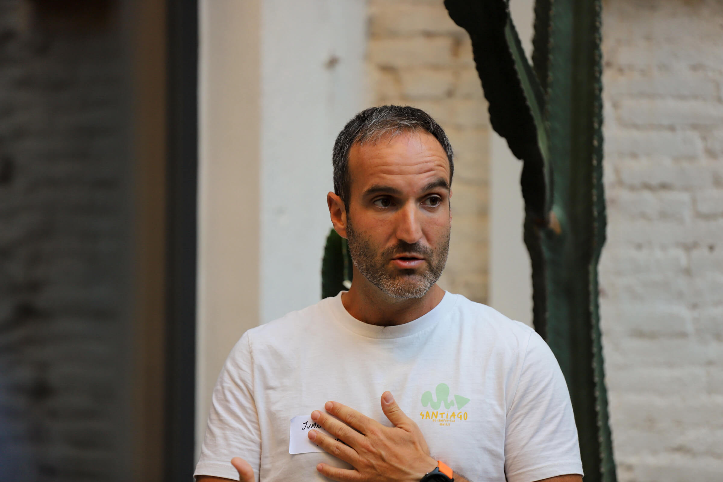 Participant Juan speaking