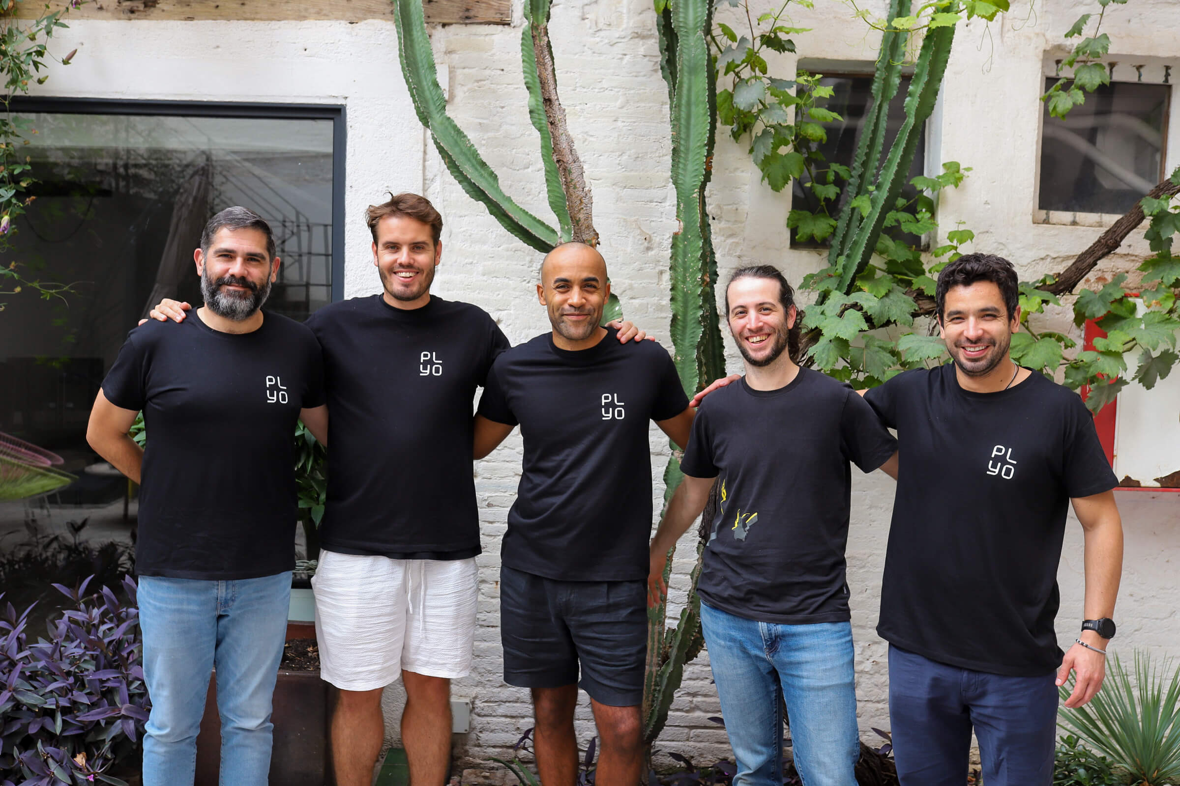 PLYO team photo outdoors