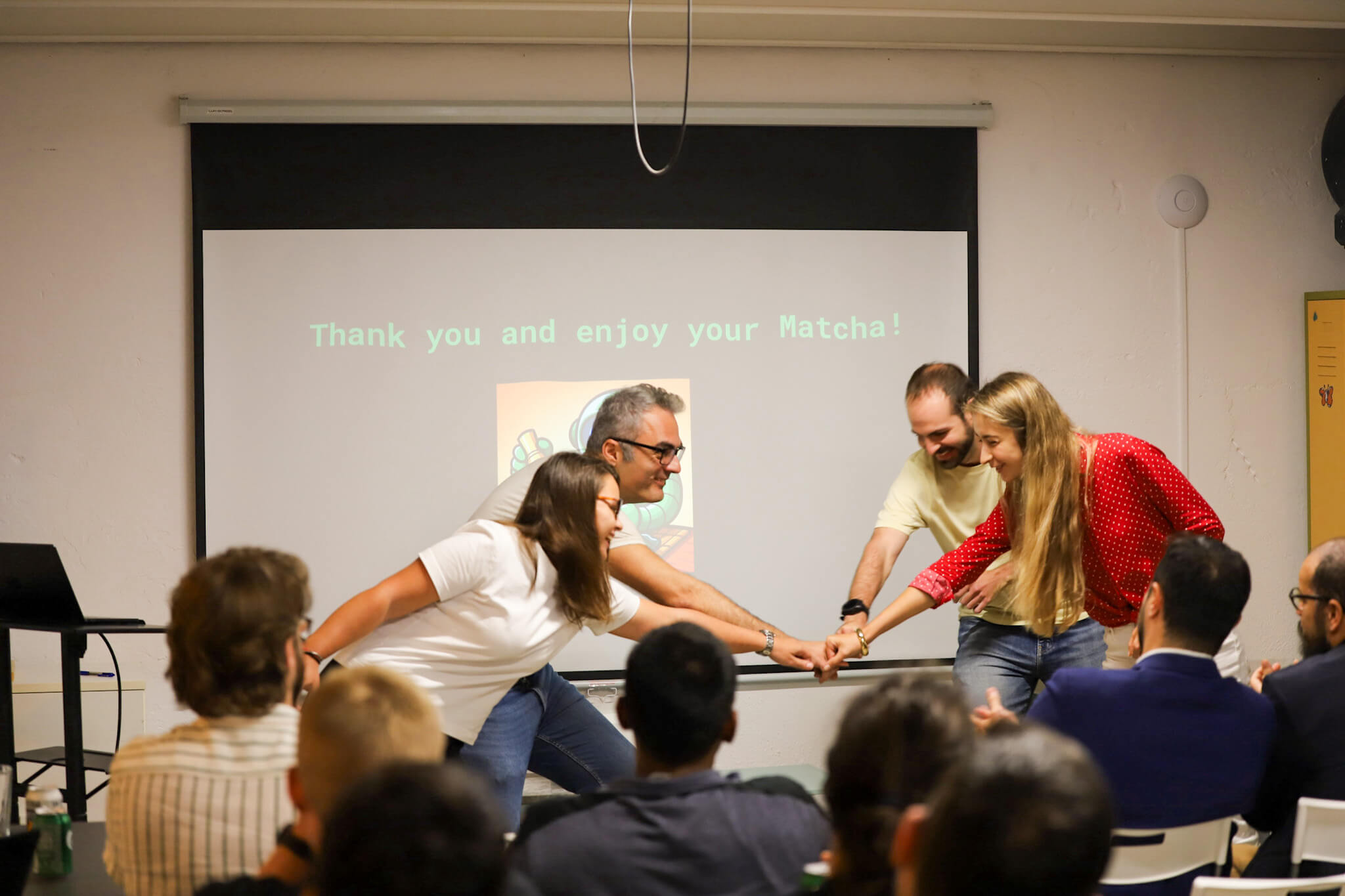 Thank you Matcha presentation